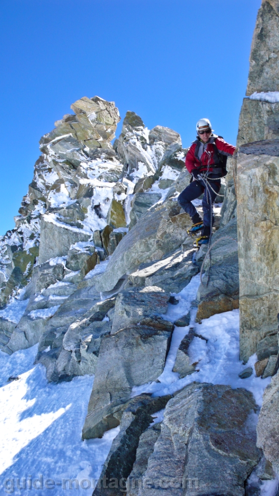 Arete nord du Zinalrothorn 04